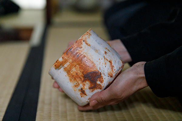 志野茶碗