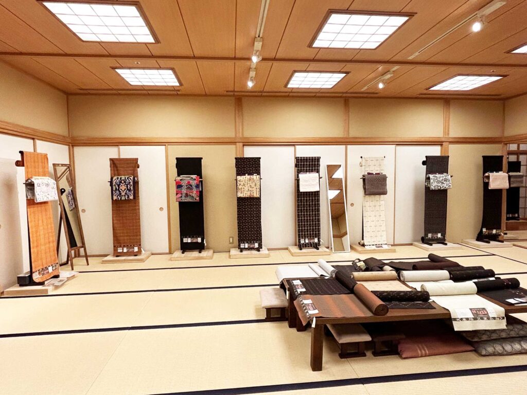 久米島紬展示会