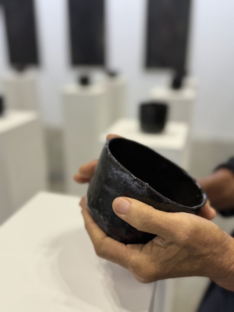 辻村史朗　黒茶碗