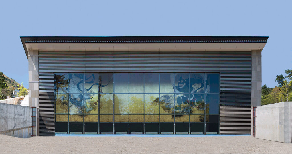 大壁画 福井江太郎「風・刻」